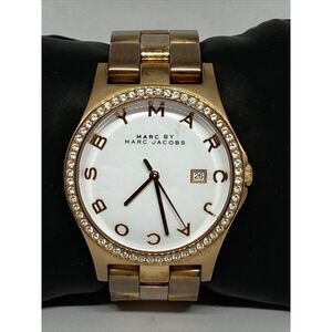 Marc Jacobs Henry MBM3079 Women's Stainless Steel Analog Dial Quartz Watch KS657